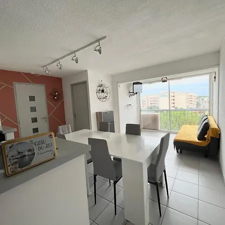 Appartement Devant La Mer + Parking Le Grau-du-Roi Extérieur photo